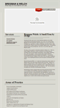 Mobile Screenshot of bregmanwelch.com